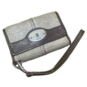 Vintage Fossil Wallet Wristlet *RARE*
